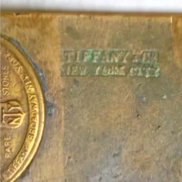 Tiffany & Co. any vintage brass buckle unisex each $128 recreate it see pics - Picture 8 of 11